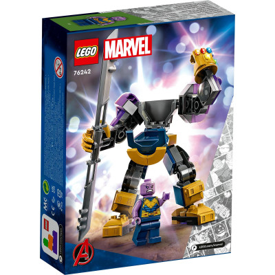 Đồ Chơi Lắp Ráp Chiến Giáp Thanos LEGO SUPERHEROES 76242 (113 Chi Tiết)