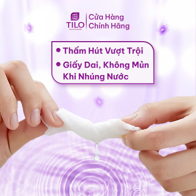 Khăn giấy rút bàn TiLo 300 tờ 4 lớp dai mềm mịn, an toàn, siêu tiện lợi, siêu tiết kiệm