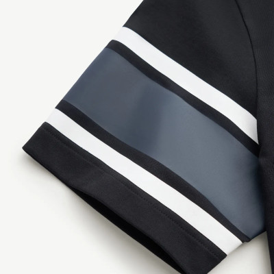 Áo thun tay ngắn nam S.Café sọc tay Form Loose - RT 10S25TSS007 | ROUTINE CÀ MAU