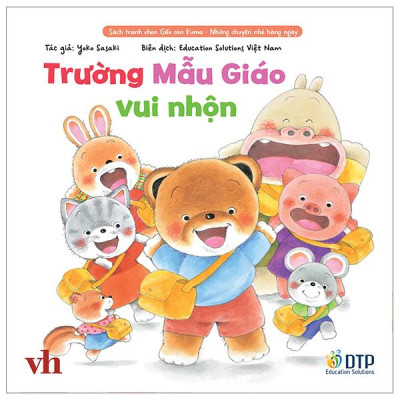 Sách - Sách Tranh Ehon Kuma - Những Chuyện Nhỏ Hằng Ngày - Trường Mẫu Giáo Vui Nhộn
