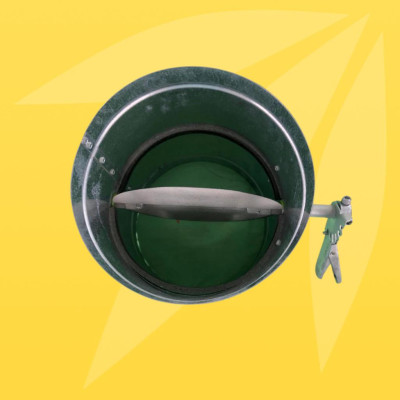 Van Gió Tay Gạt, Điều Chỉnh Lưu Lượng Gió, Đường Kính D100/D300, Chính Hãng Asia Green ( Giá bao gồm VAT)