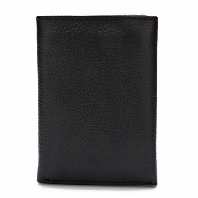 HJ3136-37-38 - Bóp nữ da bò Huy Hoàng 3 gấp loại nhỏ màu da, đen, nâu