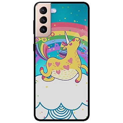 Ốp lưng dành cho Samsung S21 - S21 Plus - S21 Ultra mẫu Ngựa Vàng Bảy Màu