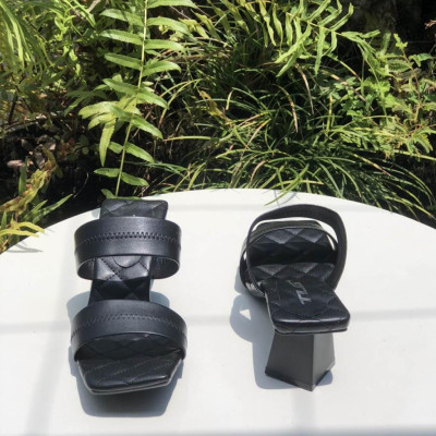 Guốc 5 phân gót thoi hot trend  trẻ trung năng động 21422