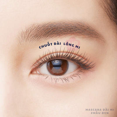 Mascara Vuốt Dài Và Cong Mi Không Lem Trôi Kissme Heroine Make 6G (Không Vỏ Hộp)