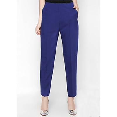 Quần Dài Không Li De Leah - Xanh Navy