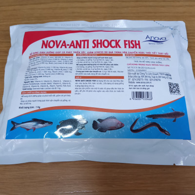 Nova Anti Shock Fish Sản Phẩm Bổ Sung Dinh Dưỡng, Giảm Stress Cho Cá