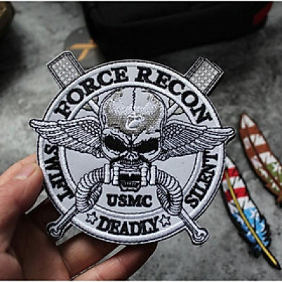 Patch_velcro FORCE RECON USMC chiến thuật