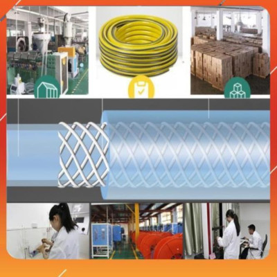 Vòi Xịt️Evoucher Bộ dây vòi xịt nước rửa xe, tưới cây , tăng áp 3 lần, loại 3m,5m 206318 đầu đồng,cút đồng+  đai