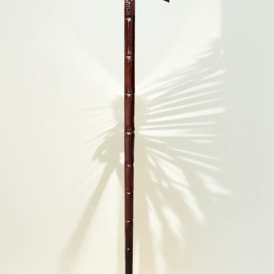 Quà Tặng Gậy Batoong Đầu Rồng Gỗ Hương - Biểu Tượng Con Rồng và Tình Cảm Lúc Mừng Thọ, Đám Cưới Vàng và Bạc -DAICAT Official Store- Kích thước 90cm