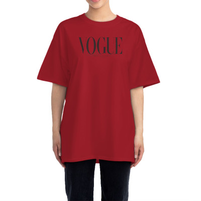 Áo Thun Nữ 100% Cotton In Chữ VOGUE Form Rộng Oversize Tay Lỡ