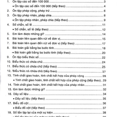 Vở bài tập nâng cao Toán 4 - Tập 1 - Chân trời sáng tạo (Không đáp án)