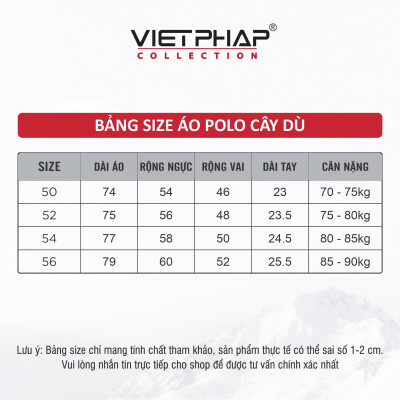 Áo Polo Nam VIỆT PHÁP Form Luxury -  Thun Cây Dù Trơn, lịch lãm, sang trọng 22810