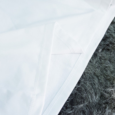 Áo thun nam nữ 80% Cotton White07