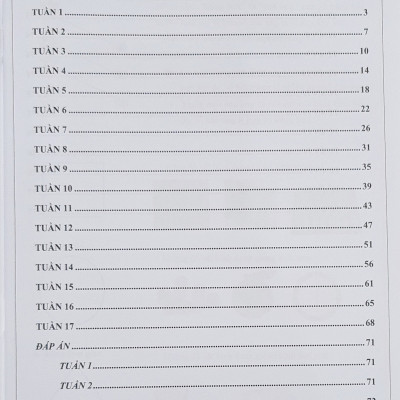 Combo Sách - Bài tập tuần Toán 1 tập 1 + 2