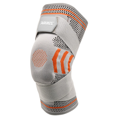 Đai bảo vệ đầu gối AOLIKES A-7731 trợ lực khớp gối với lò xo silicone đàn hồi sport knee protector