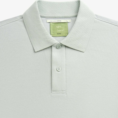 Áo polo tay ngắn nam S.Café bo cổ gân Form Fitted - RT 10S25POL028 | ROUTINE CÀ MAU