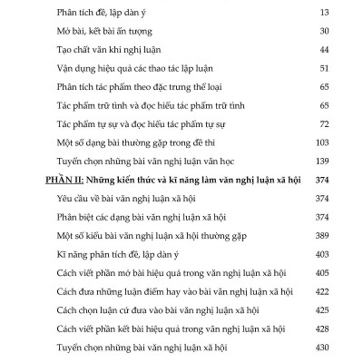 Bồi Dưỡng Học Sinh Giỏi Phát Triển Kĩ Năng Làm Bài Văn Trung Học Phổ Thông