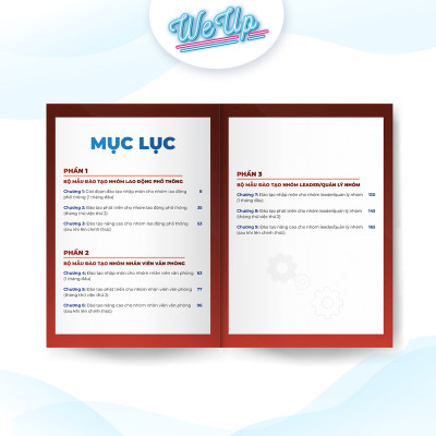 Combo 2 sách: Full bộ mẫu đào tạo nhân sự trong 4 tháng đầu làm việc, 100 Mẫu câu giao tiếp với nhân viên