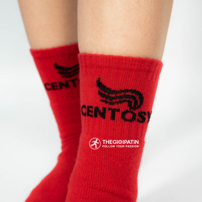 Tất Cổ Cao Centosy Cho Bé/Người Lớn Trượt Patin, Trượt Ván, Chơi Thể Thao Chuyên Dụng, Chất Liệu Dày Dặn Ôm Chân