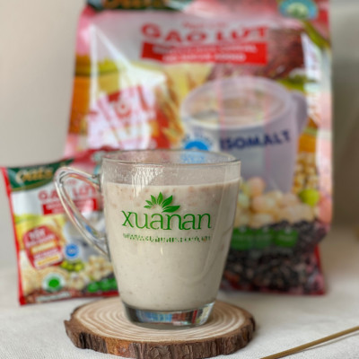 Combo 2 túi: N.Cốc Yến Mạch Hạnh Nhân Hạt Chia ít đường 400G + N.Cốc Gạo Lứt No Sugar[đường ăn kiêng]400G(Tặng Kèm 2 Túi Yến Mạch 150G)