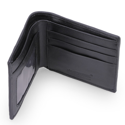 HT2219-20-21-45 - Bóp nam Huy Hoàng da cá sấu ngăn sau màu đen, nâu đất, vàng bò, nâu đỏ