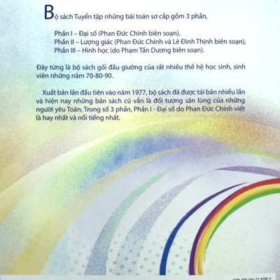  Tuyển tập các bài toán sơ cấp Đại số chọn lọc tập 1