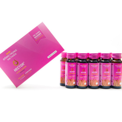 Combo 6 Hộp (60 Chai) Nước Đông Trùng Hạ Thảo Hector Collagen (Tiết kiệm 180k)