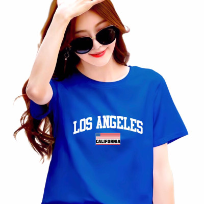 Áo thun nữ MXM cổ tròn form rộng in chữ phong cách hiện đại ( ANU104 )