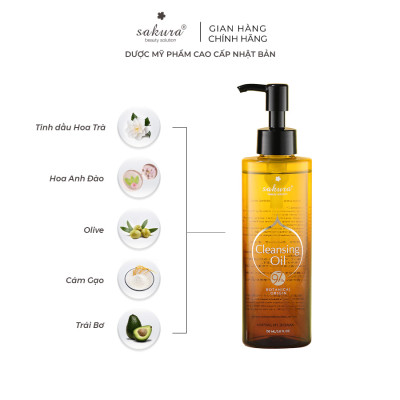 Dầu tẩy trang Sakura Cleansing Oil (150ml)
