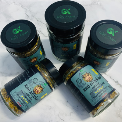 Khô bò Nắng (dạng sợi) hủ 200gram