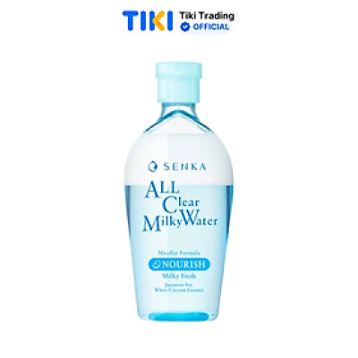 Nước Sữa Tẩy Trang 2 lớp Senka A.L.L. Clear Milky Water 230ml