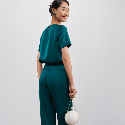 Quần Ống Suông Cúc Phương PAN066 thời trang thiết kế Hity