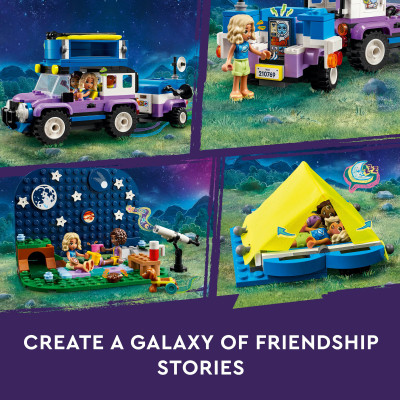 LEGO FRIENDS 42603 Đồ chơi lắp ráp Xe cắm trại ngắm trời sao (364 chi tiết)