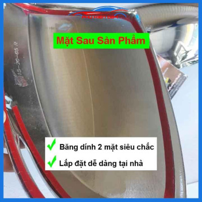 Ốp gương Xpander 2018-2019-2020-2021-2022 mạ crom bảo vệ chống trầy trang trí làm đẹp xe
