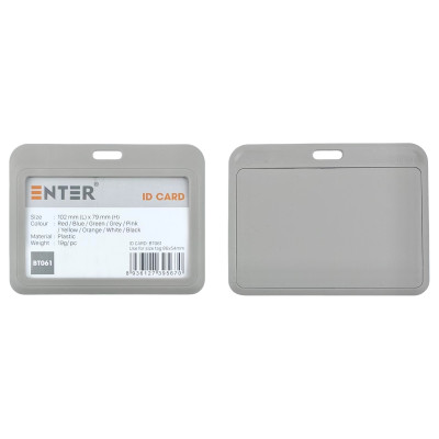 Bảng tên Enter BT061 86x54mm 1 mặt ngang