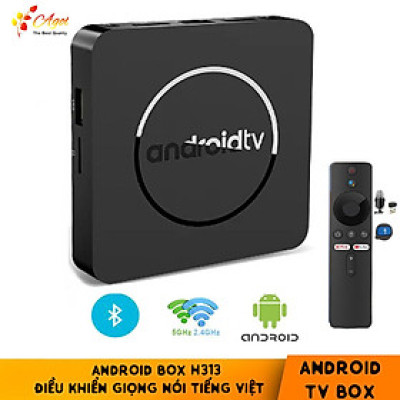 Android tv có điều khiển giọng nói tiếng việt hỗ trợ bluetooth Wifi 2 băng tần kép cài sẵn truyền hình cáp và xem phim HD miễn phí vĩnh viễn - Hàng nhập khẩu