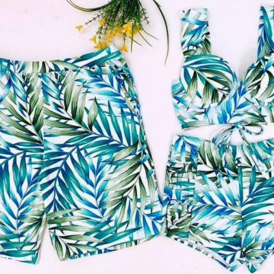 Bộ Đồ Bơi Nam Nữ 3 Mảnh