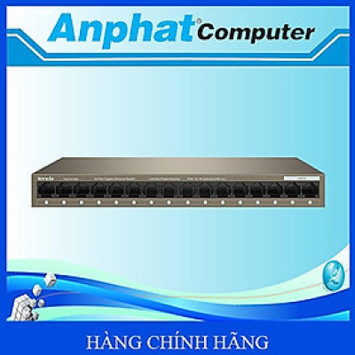 Bộ chia mạng 16 cổng tốc độ 1000Mbps Switch TEG1016M Tenda hàng chính hãng