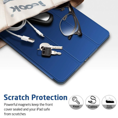 Bao da dành cho iPad Gen 7 10.2 2019 ESR Rebound Slim Smart Case_ Hàng Nhập Khẩu