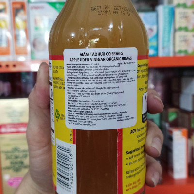 Giấm táo hữu cơ Bragg