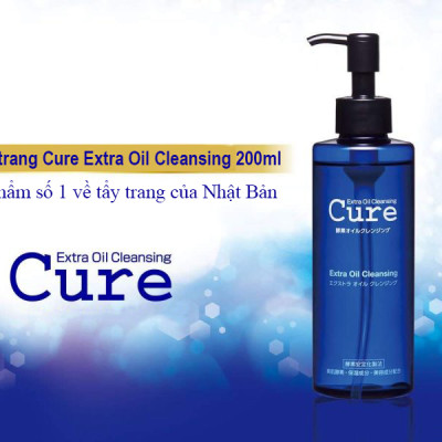 Dầu tẩy trang Cure Extra Oil Cleansing 200ml