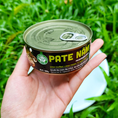 Pate Nấm Chay 125g Nguồn Dinh Dưỡng Từ Đạm Thực Vật (Nấm Tươi Cười)