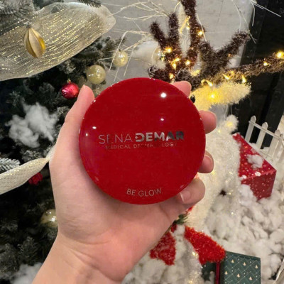 Cushion Beglow Senademar che phủ khuyết điểm giữ nền 36h chống nắng SPF 50, PA +++