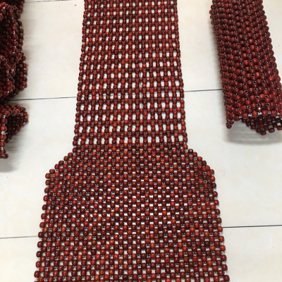 Đệm Lót Đàn Ghế  Xe Ô Tô Hạt Gỗ FC  ( hình thật )