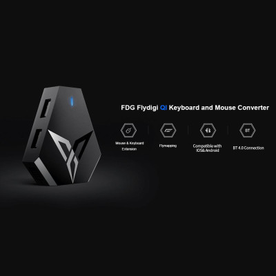 Cổng chuyển đổi Flydigi Q1 nhỏ gọn,  Độ trễ thấp, bluetooth 4.0 Tương thích với bàn phím, chuột