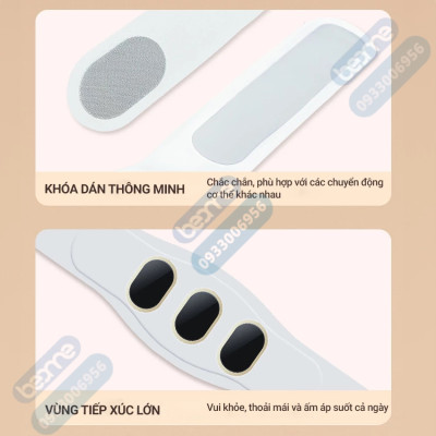 ￼Máy Massage Bụng Tan Mỡ EMS BEAME BM-B48
