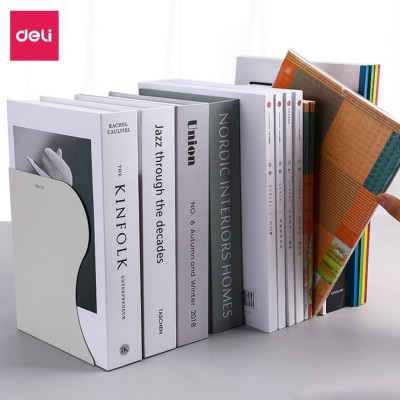 Giá Đựng Tài Liệu Mở Rộng hàng chính hãng Deli - Chất Liệu Kim Loại Dài Tối Đa Đến 48cm - Màu Xám - 1 chiếc - 78630