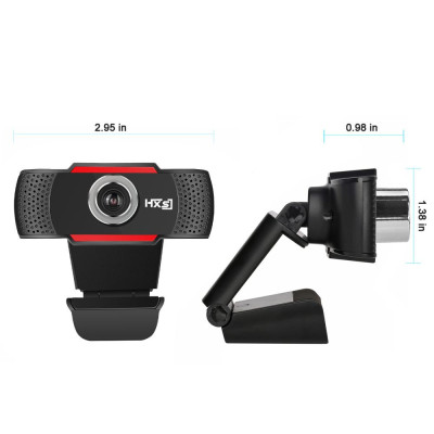 Máy ảnh web HXSJ 1080P HD cho cuộc gọi video hội nghị Truyền phát trực tiếp Loại bỏ tiếng ồn