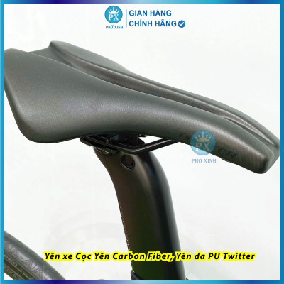 Xe đạp Twitter R10 Pro RS-24S FULL 6 món Carbon Đen Nhám